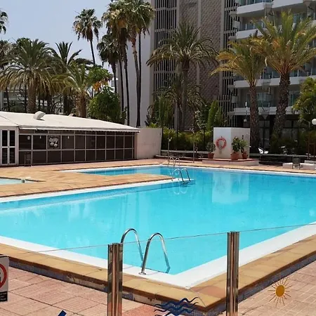 Top-apartment, 4 Og, Seitlicher Meerblick, Mit 1 Schlafzimmer Im Herzen Von , Gran Canaria