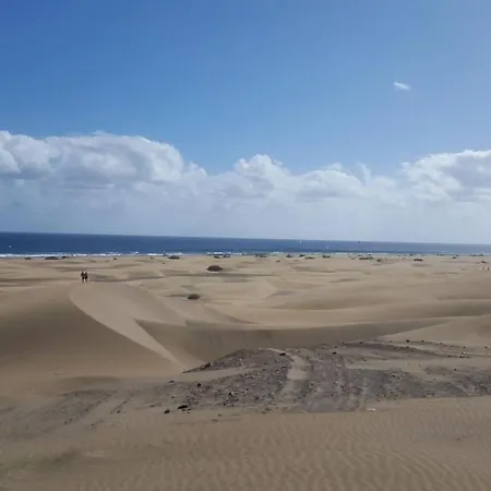 Top-apartment, 4 Og, Seitlicher Meerblick, Mit 1 Schlafzimmer Im Herzen Von , Gran Canaria