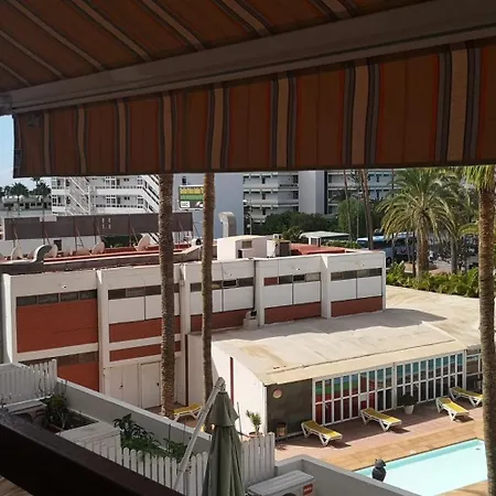 Top-apartment, 4 Og, Seitlicher Meerblick, Mit 1 Schlafzimmer Im Herzen Von , Gran Canaria Playa del Ingles (Gran Canaria)